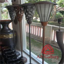 Lampu Stand | produk kerajinan tembaga lampu berdiri stand aagallery